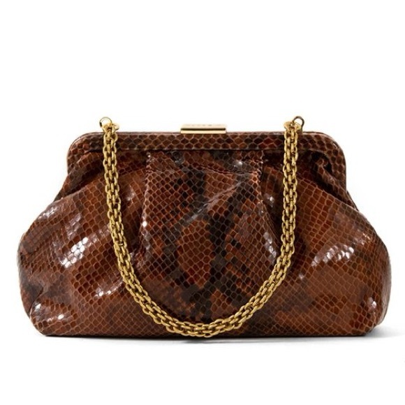 Claire V. NWT Sissy Python Bag - Picture 1 of 6